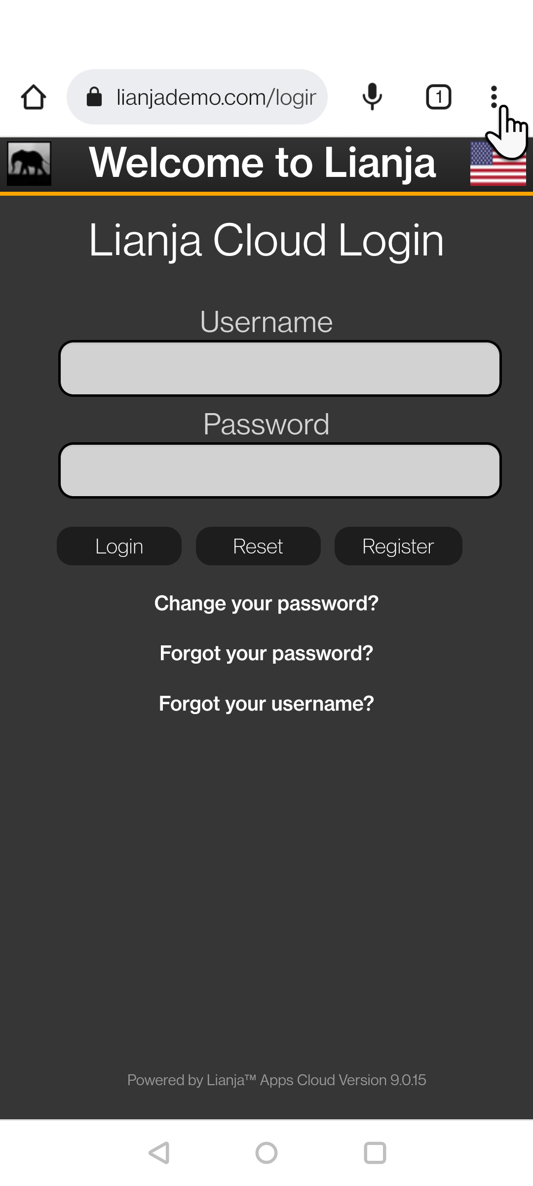 Android Login Page