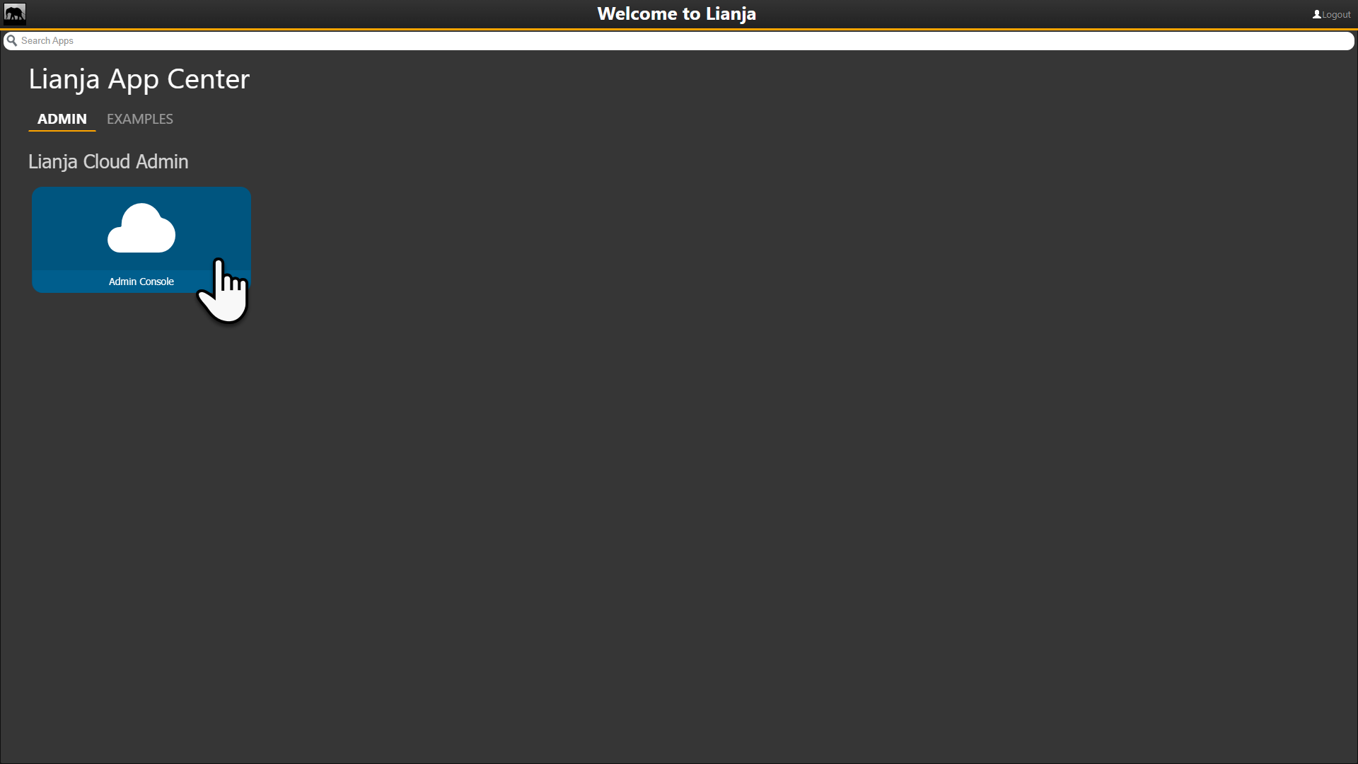 Lianja Cloud Admin Console App